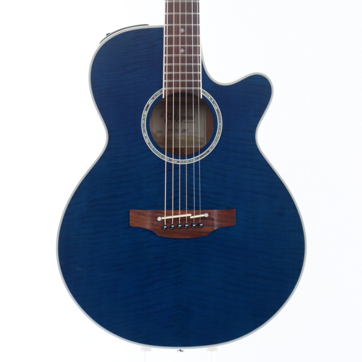 [SN 54110039] USED Takamine / PTU10I Ishibashi Order Model See-through Blue [11]