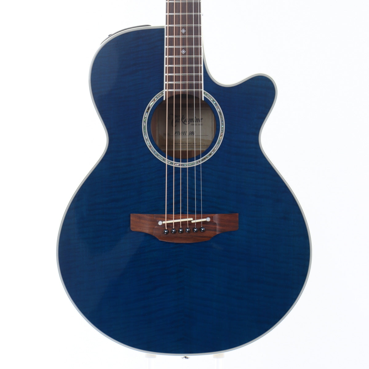 [SN 54110039] USED Takamine / PTU10I Ishibashi Order Model See-through Blue [11]
