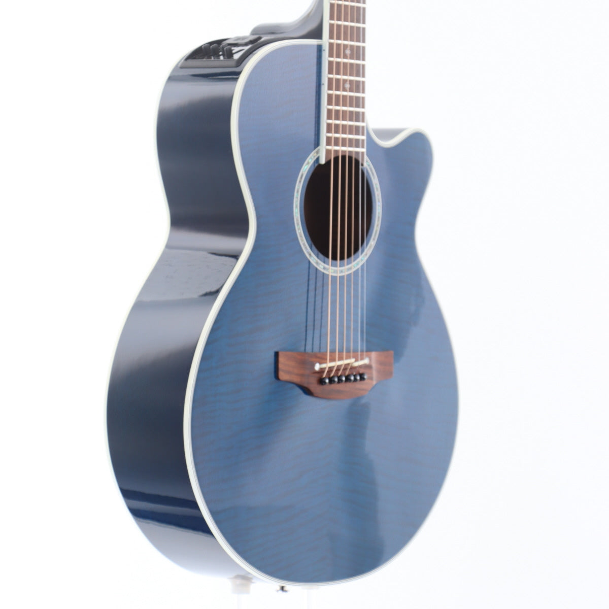 [SN 54110039] USED Takamine / PTU10I Ishibashi Order Model See-through Blue [11]