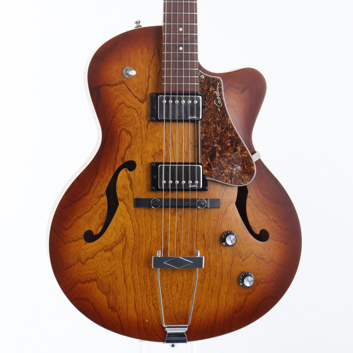 [SN 039289001487] USED Godin Godin / 5th Avenue CW Kingpin II Cognac Burst [20]