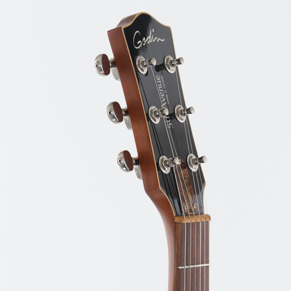 [SN 039289001487] USED Godin Godin / 5th Avenue CW Kingpin II Cognac Burst [20]