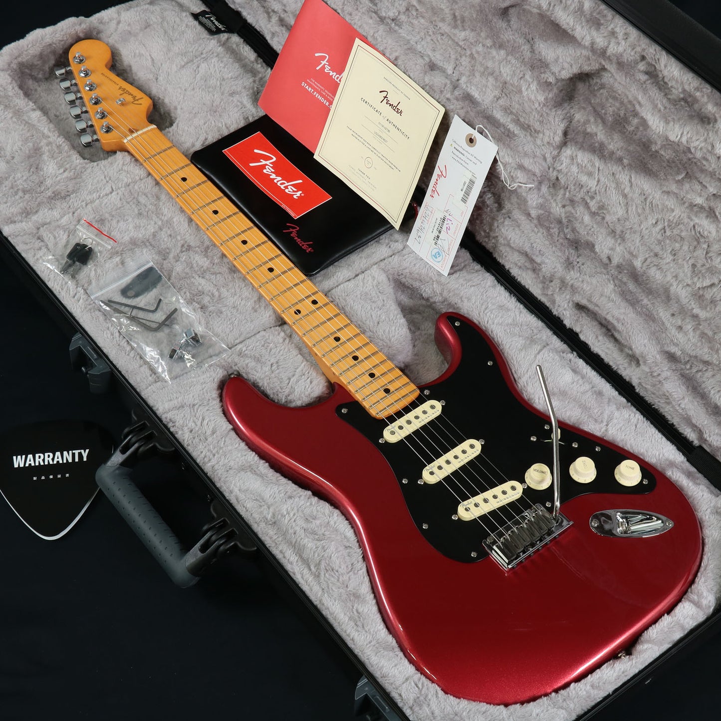 [SN US240024637] USED Fender USA / American Ultra II Stratocaster Maple Fingerboard Sinister Red [3.55kg/2024] Fender [08]