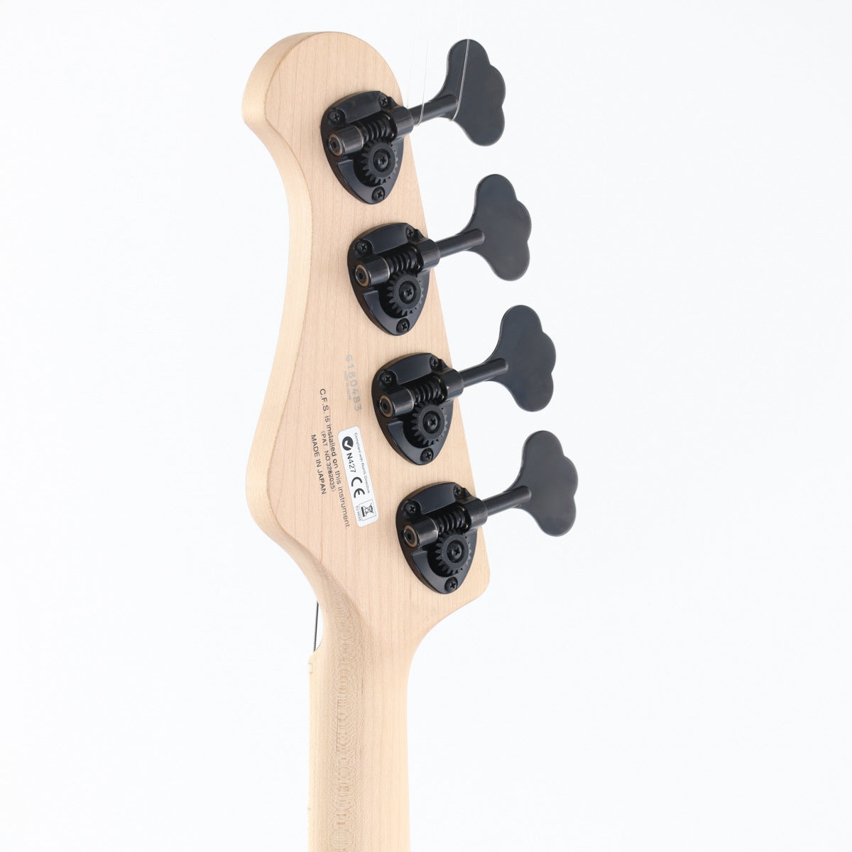 [SN G180483] USED Fujige (FGN) Fujigen / J-Standard JMJ-ASH-DE-M Transparent Black Flat [20]