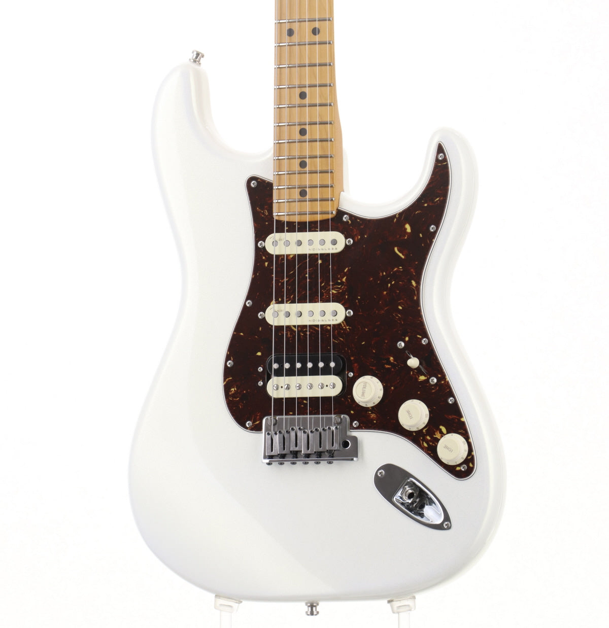 [SN US22067088] USED Fender / American Ultra Stratocaster HSS Arctic Pearl Maple Fingerboard, made in 2023 [09]