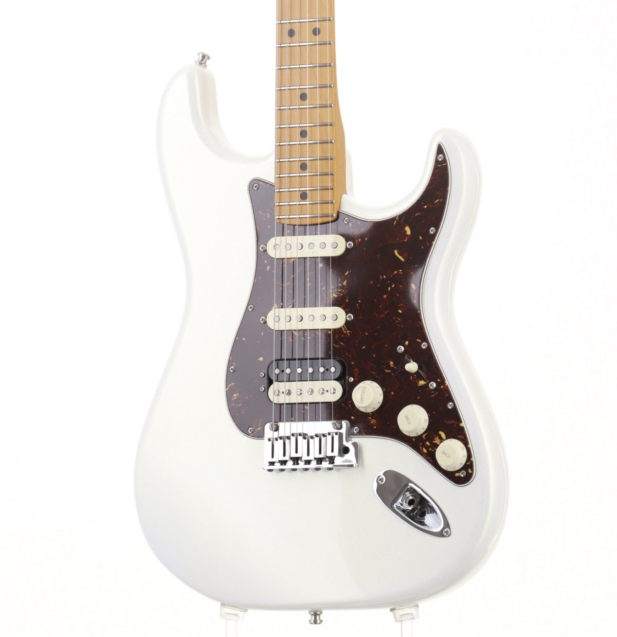 [SN US22067088] USED Fender / American Ultra Stratocaster HSS Arctic Pearl Maple Fingerboard, made in 2023 [09]