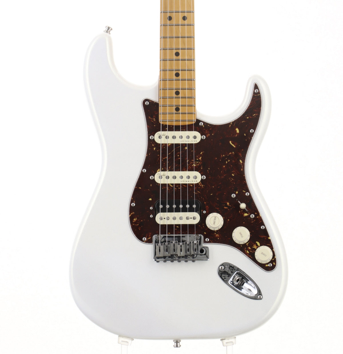 [SN US22067088] USED Fender / American Ultra Stratocaster HSS Arctic Pearl Maple Fingerboard, made in 2023 [09]