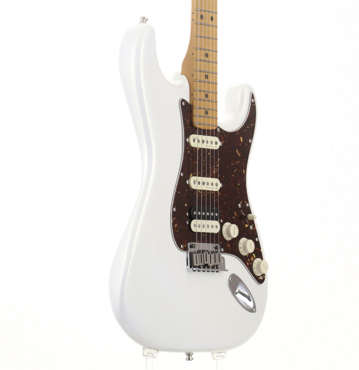 [SN US22067088] USED Fender / American Ultra Stratocaster HSS Arctic Pearl Maple Fingerboard, made in 2023 [09]