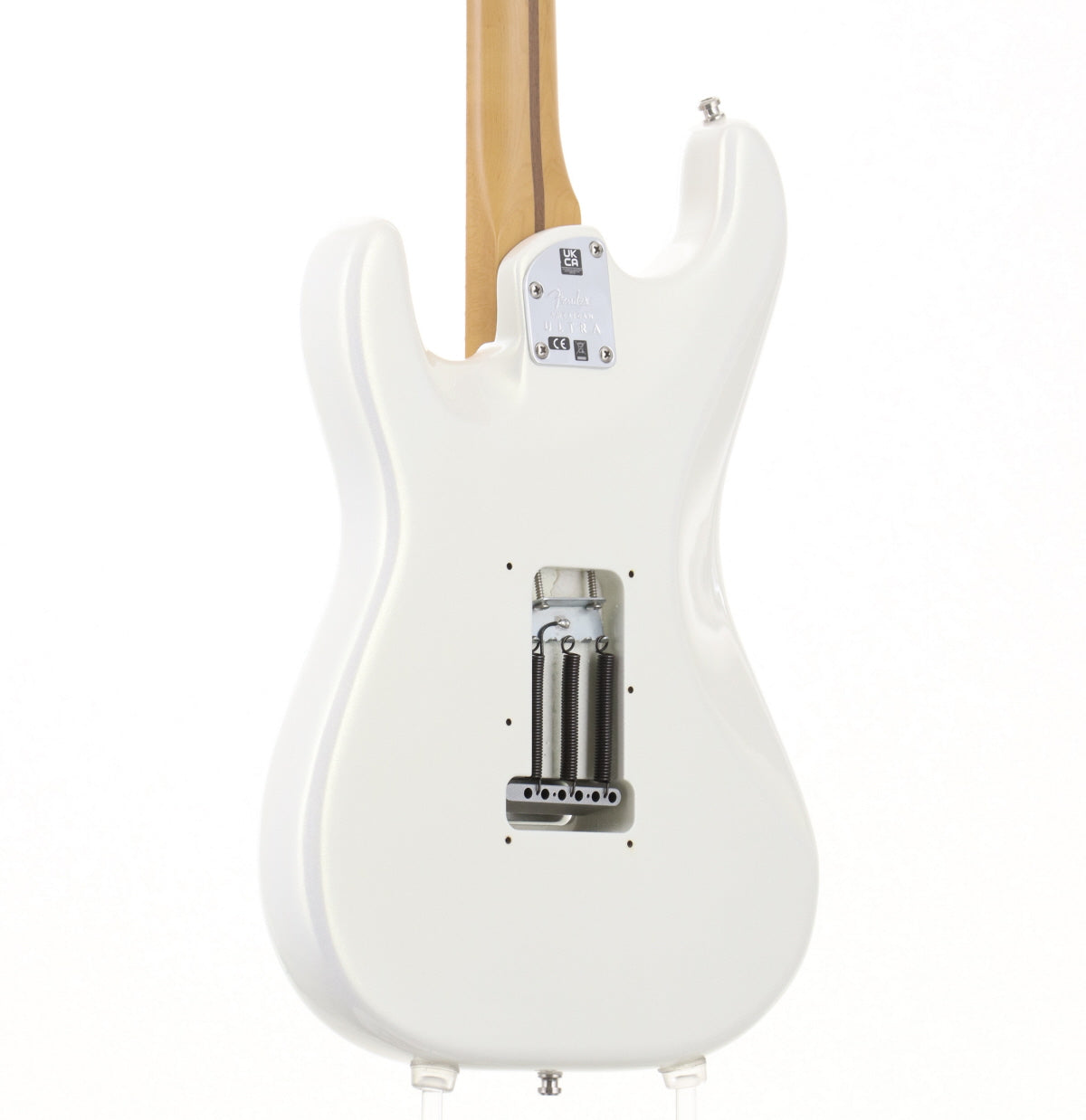 [SN US22067088] USED Fender / American Ultra Stratocaster HSS Arctic Pearl Maple Fingerboard, made in 2023 [09]