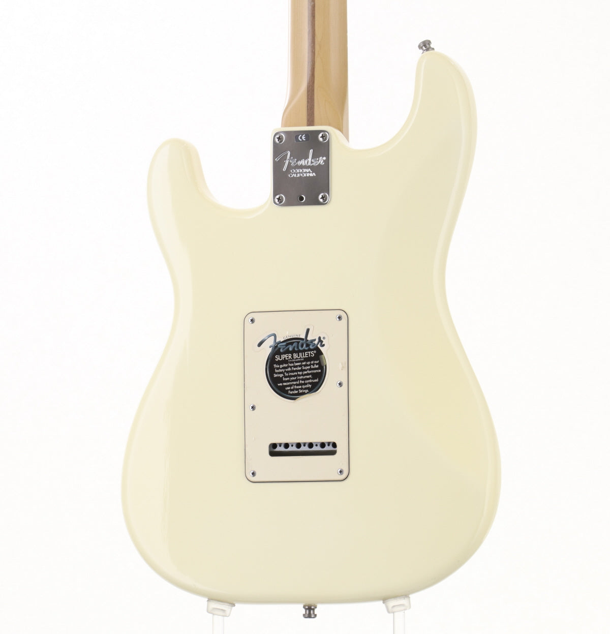 [SN Z1046419] USED FENDER USA / American Stratocaster Olympic White [03]