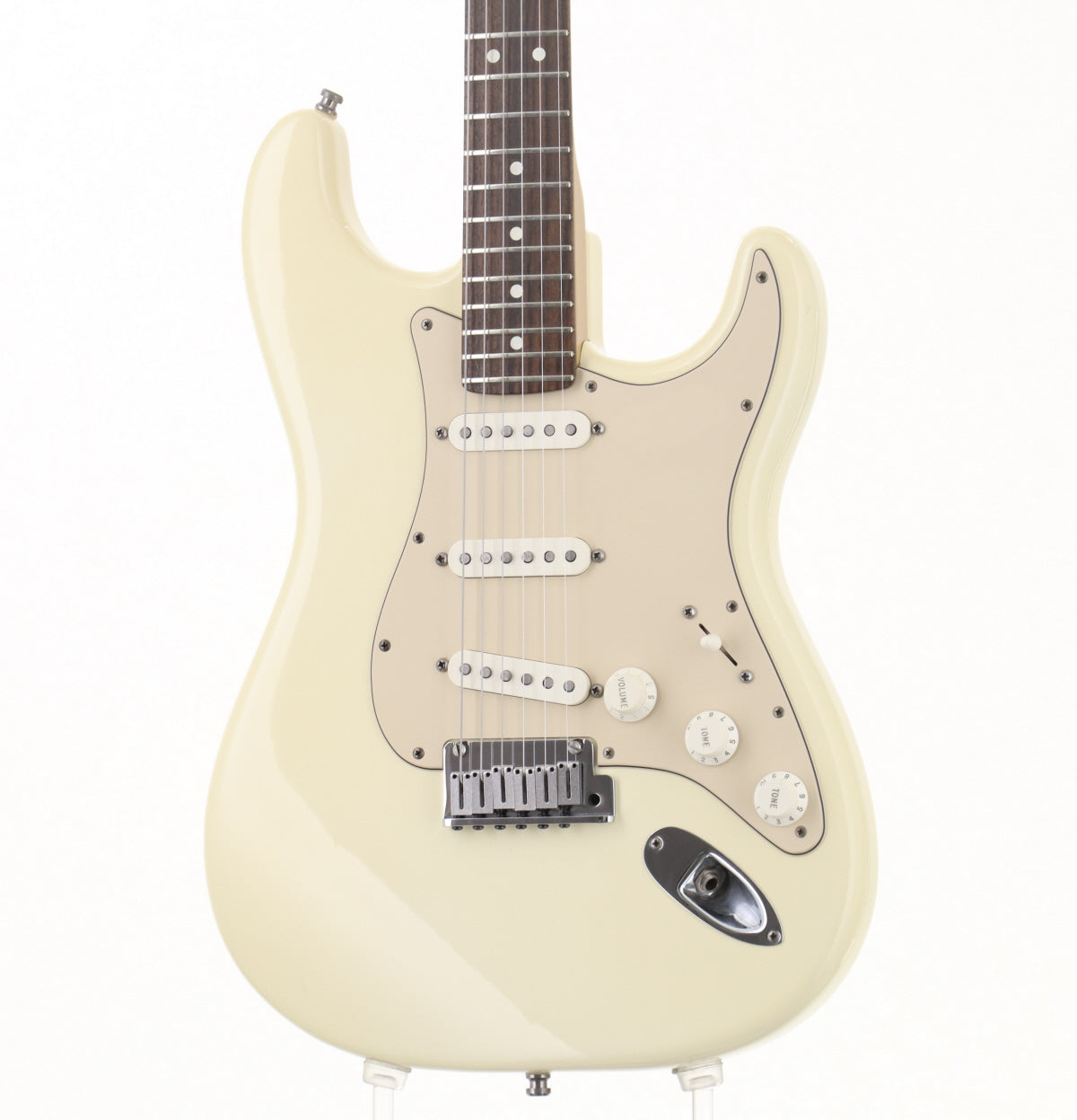 [SN Z1046419] USED FENDER USA / American Stratocaster Olympic White [03]