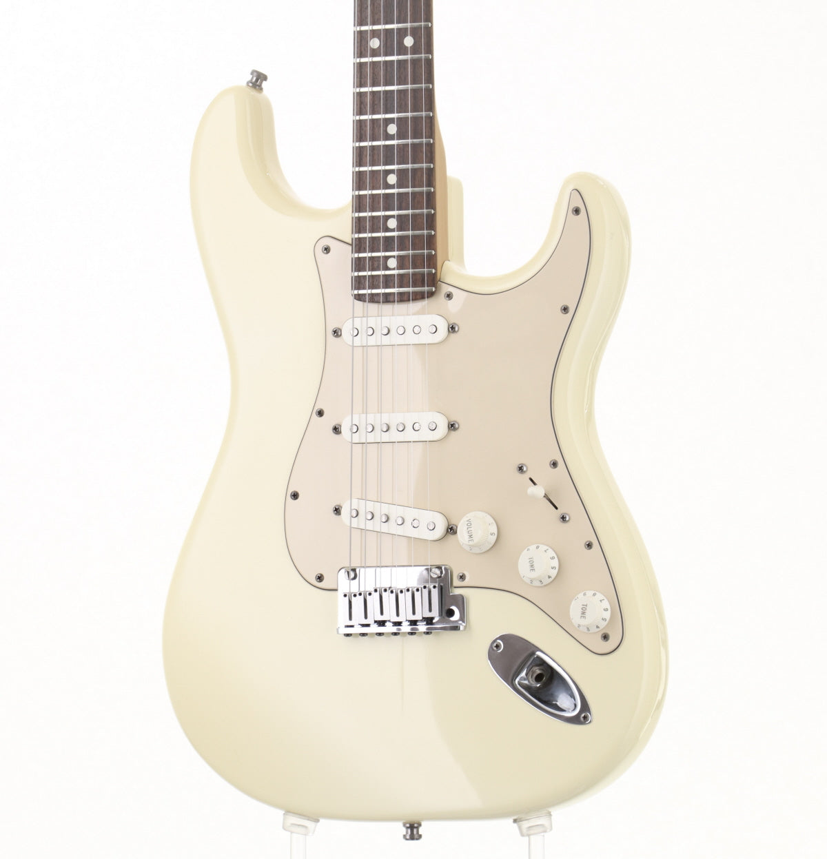 [SN Z1046419] USED FENDER USA / American Stratocaster Olympic White [03]