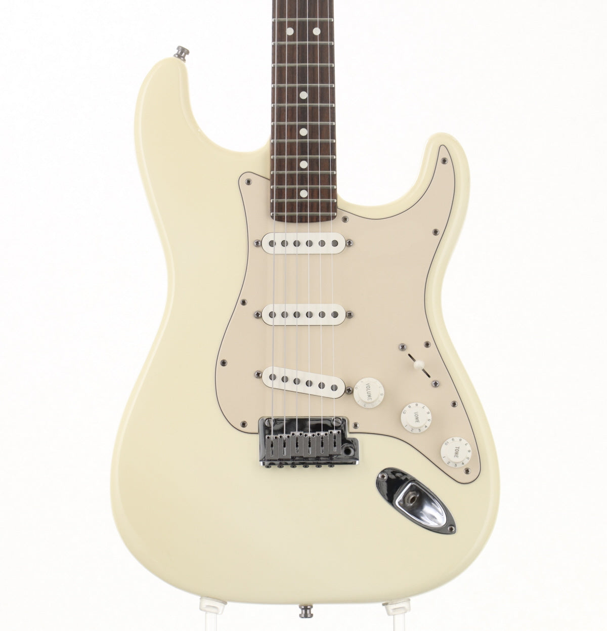 [SN Z1046419] USED FENDER USA / American Stratocaster Olympic White [03]