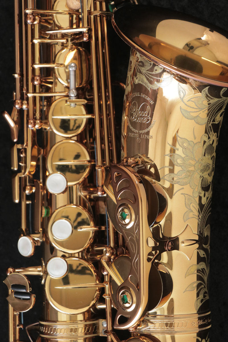 [SN 0324] USED WOOD STONE / Alto WSA-VL Vintage lacquer alto saxophone [03]