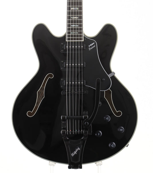 [SN U2201485] USED VOX / BC-S66B / Bobcat S66 with Bigsby Jet Black [03]