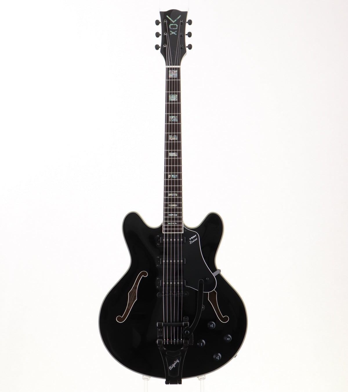 [SN U2201485] USED VOX / BC-S66B / Bobcat S66 with Bigsby Jet Black [03]