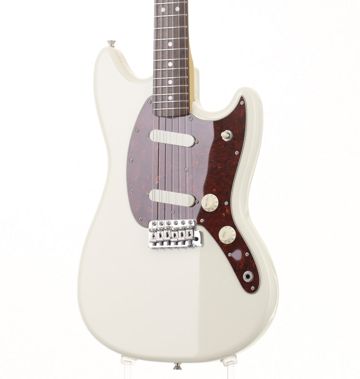 [SN JD23014826] USED FENDER MADE IN JAPAN / Made in Japan Char Mustang Olympic White [03]