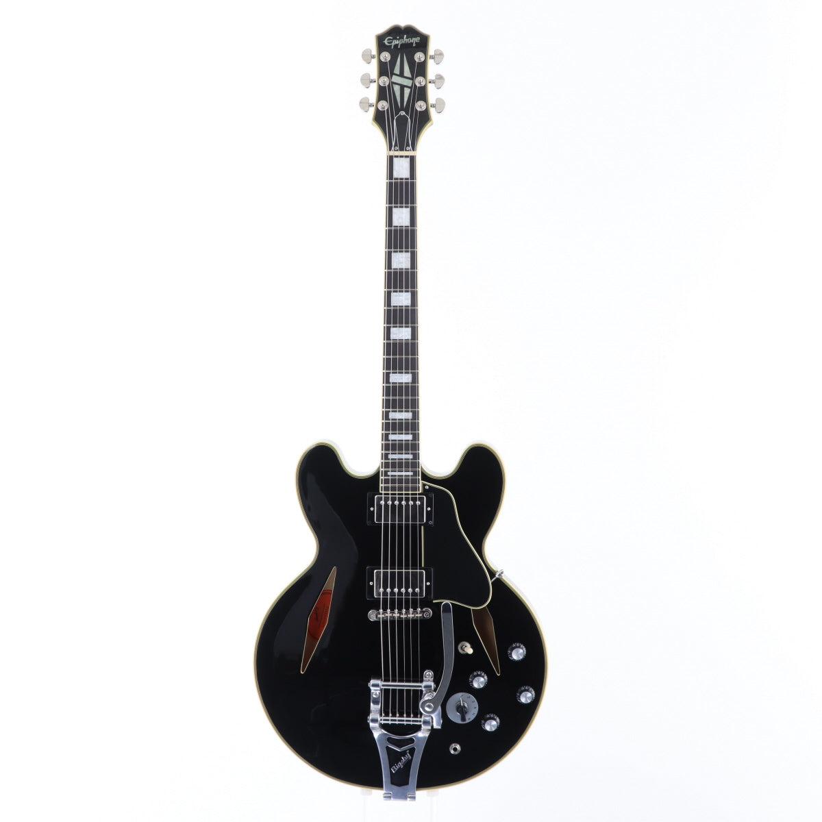 [SN 23021512006] USED Epiphone Epiphone / Shinichi Ubukata ES-355 Custom Bigsby ver.02 Ebony [20]