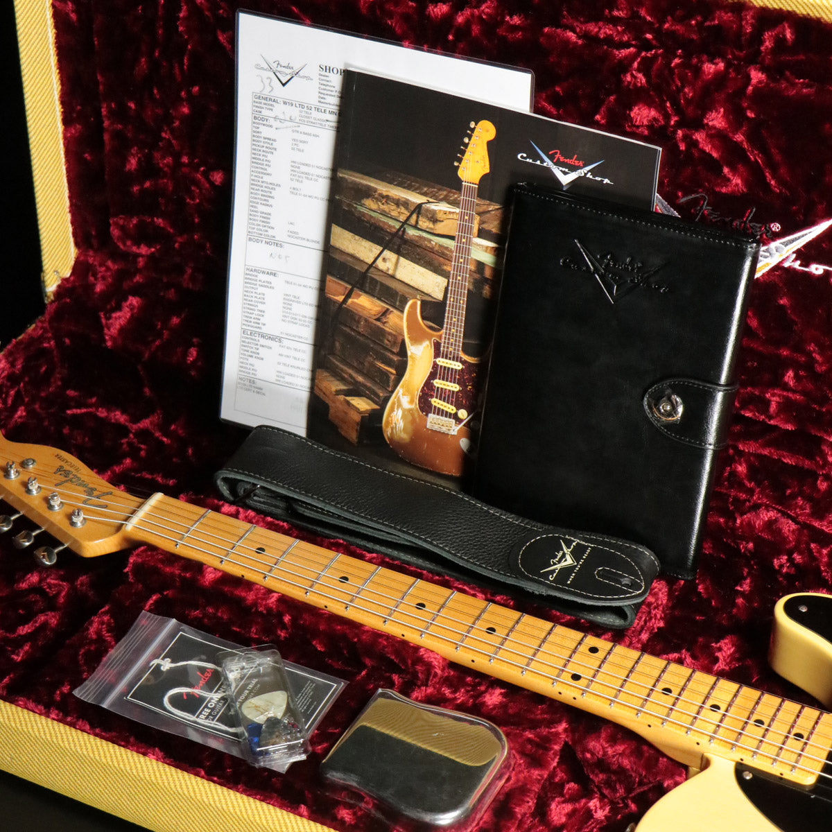 [SN R99285] USED Fender Custom Shop / W19 LTD 52 TELE MN Closet Classic FNBL 2019 NAMM Model [10]