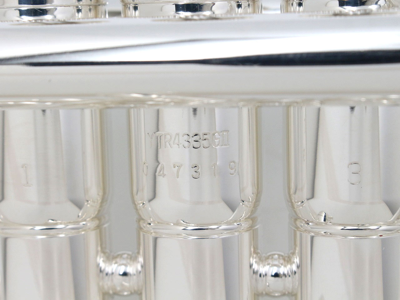 [SN 047319] USED YAMAHA / Trumpet YTR-4335GSII Silver plated finish [09]