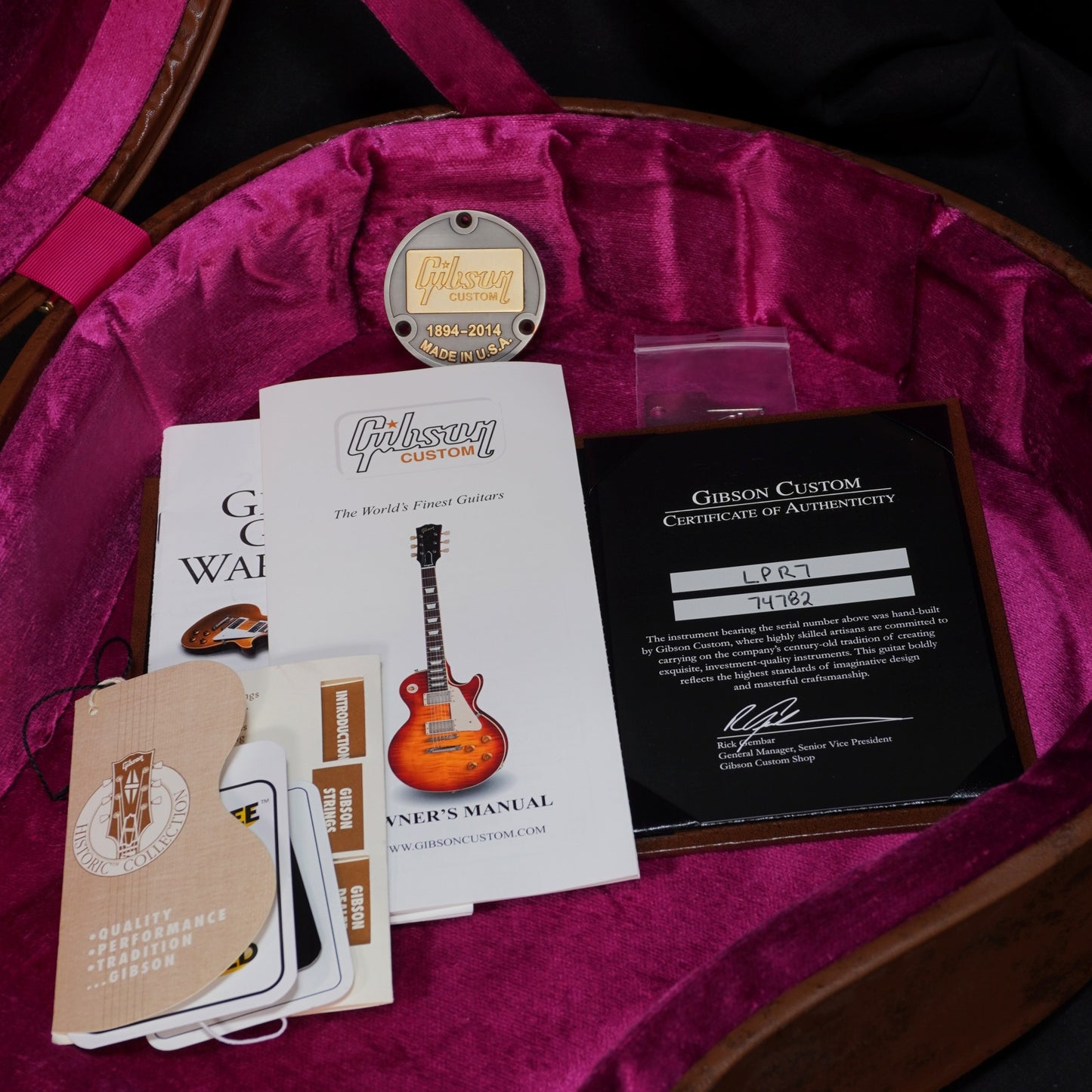 [SN 7 4782] USED Gibson Custom Shop / HC 1957 Les Paul Standard VOS Antique Gold -2014- [04]