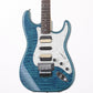 [SN JD19016595] USED Fender / Made in Japan Michiya Haruhata Stratocaster Caribbean Blue Trans 2019 [09]