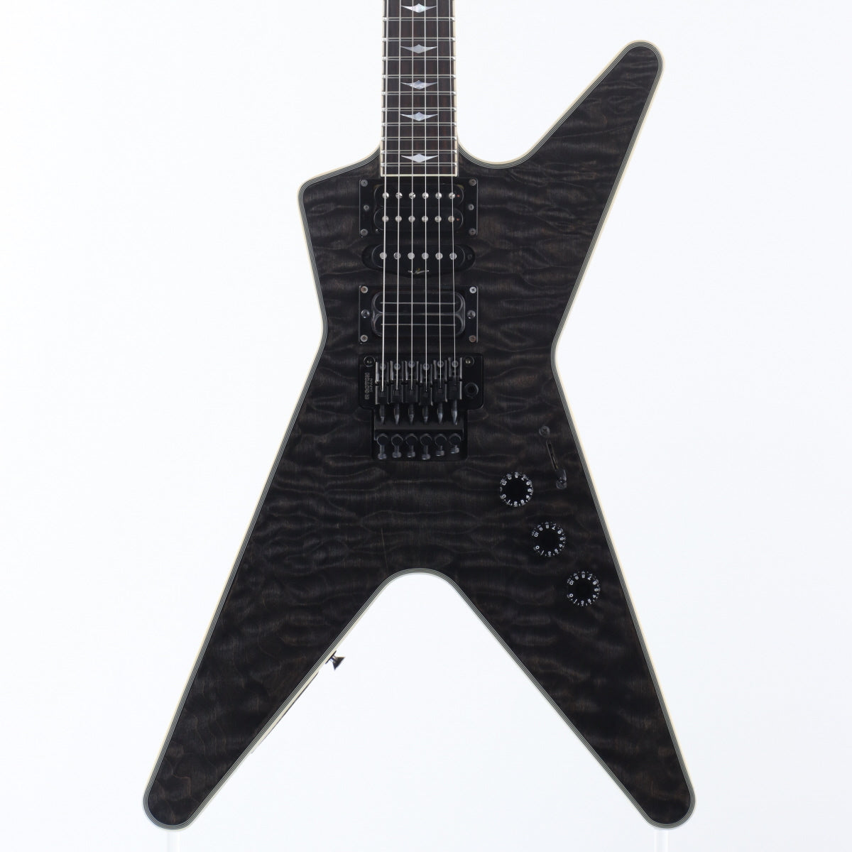 [SN 89/100] USED Dean / DCR #8 ML Switchblade QM Trans Black [11]