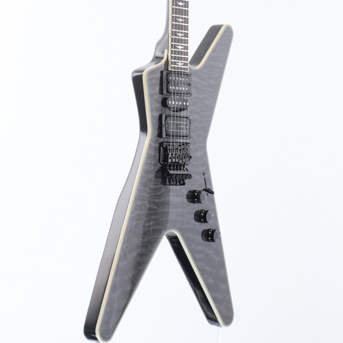 [SN 89/100] USED Dean / DCR #8 ML Switchblade QM Trans Black [11]