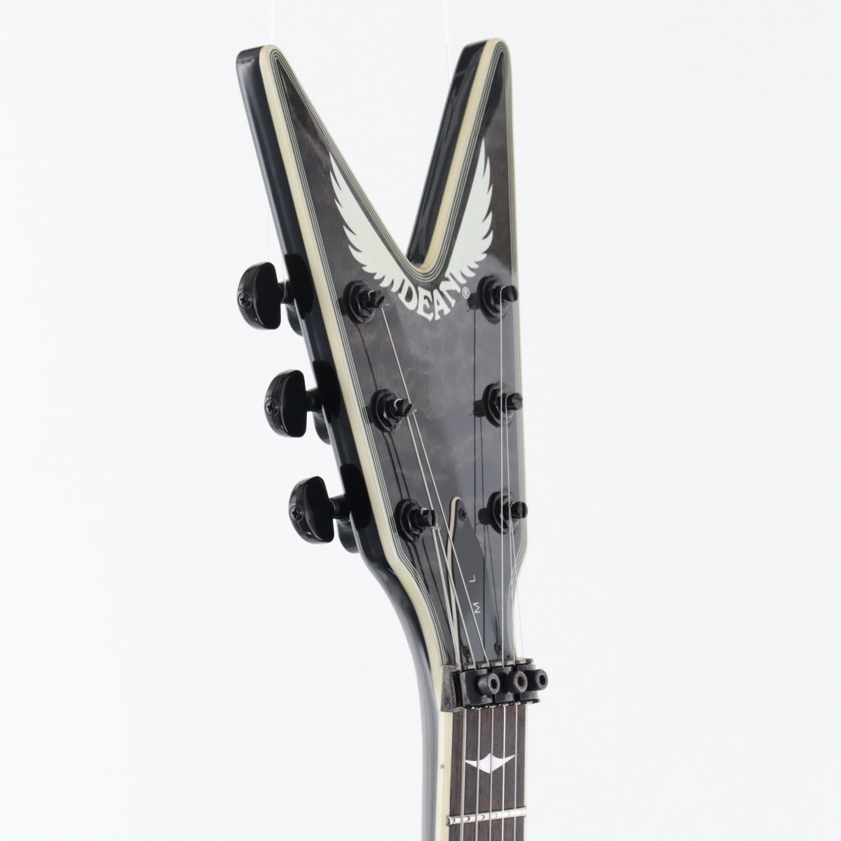 [SN 89/100] USED Dean / DCR #8 ML Switchblade QM Trans Black [11]