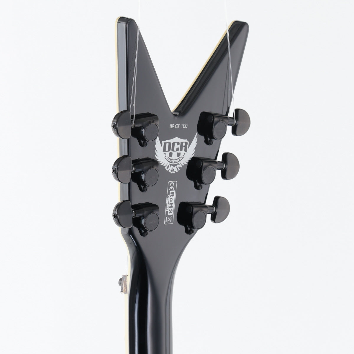 [SN 89/100] USED Dean / DCR #8 ML Switchblade QM Trans Black [11]