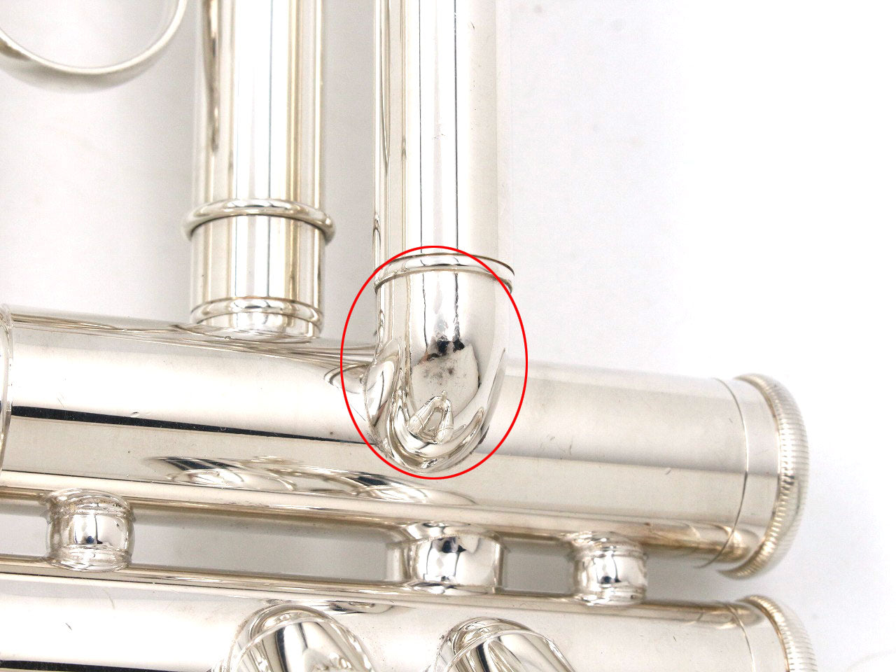 [SN 839601] USED YAMAHA / YTR-2335S Trumpet, silver plated finish [09]