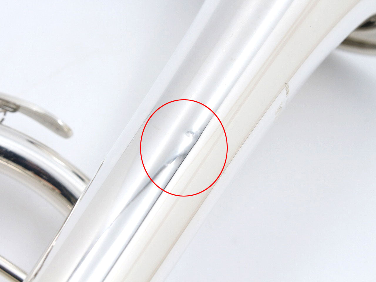[SN 839601] USED YAMAHA / YTR-2335S Trumpet, silver plated finish [09]
