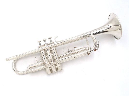[SN 839601] USED YAMAHA / YTR-2335S Trumpet, silver plated finish [09]