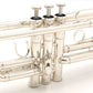 [SN 839601] USED YAMAHA / YTR-2335S Trumpet, silver plated finish [09]