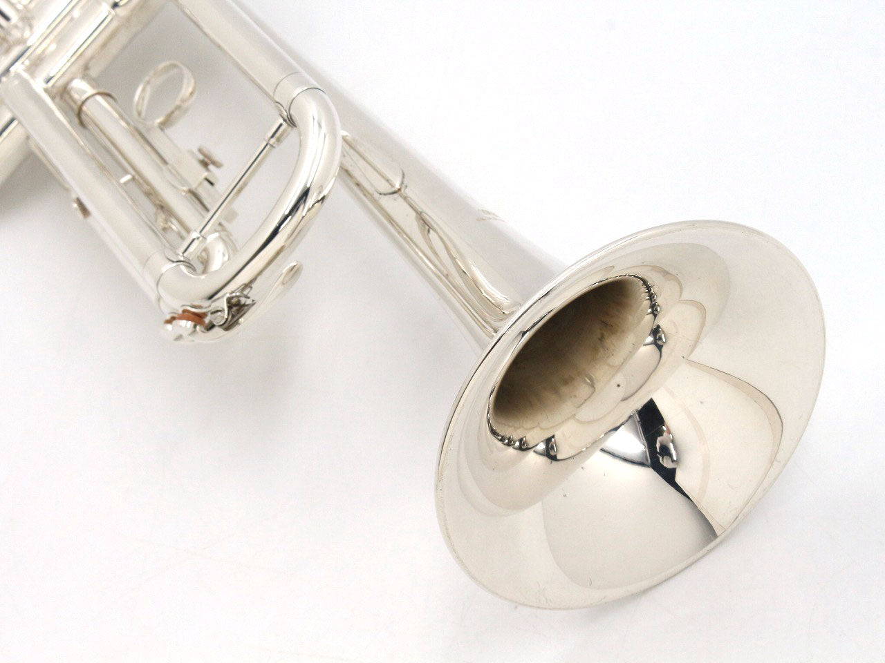 [SN 839601] USED YAMAHA / YTR-2335S Trumpet, silver plated finish [09]