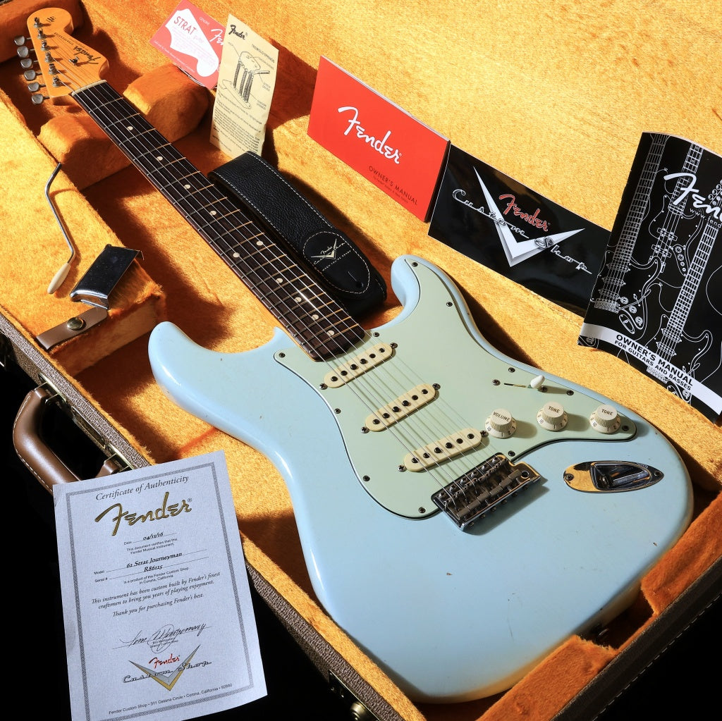 [SN R86125] USED FENDER CUSTOM SHOP / 1962 Stratocaster Journeyman Relic Sonic Blue [03]