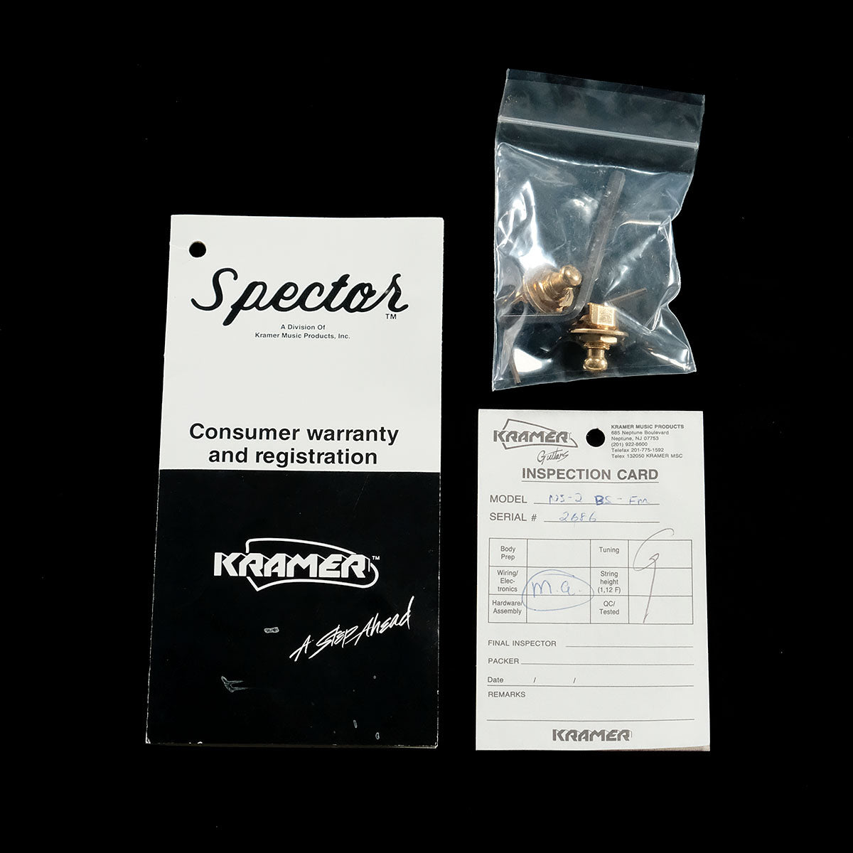 [SN 2686] USED SPECTOR / 1990 NS-2 Candy Blue [05]