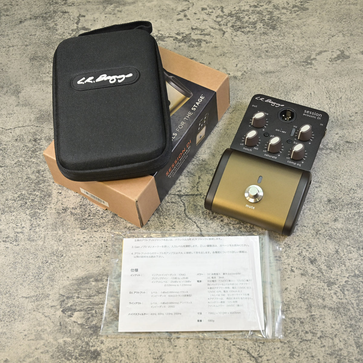 USED L.R.BAGGS / Session Acoustic D.I. Preamp for acoustic guitar [10]