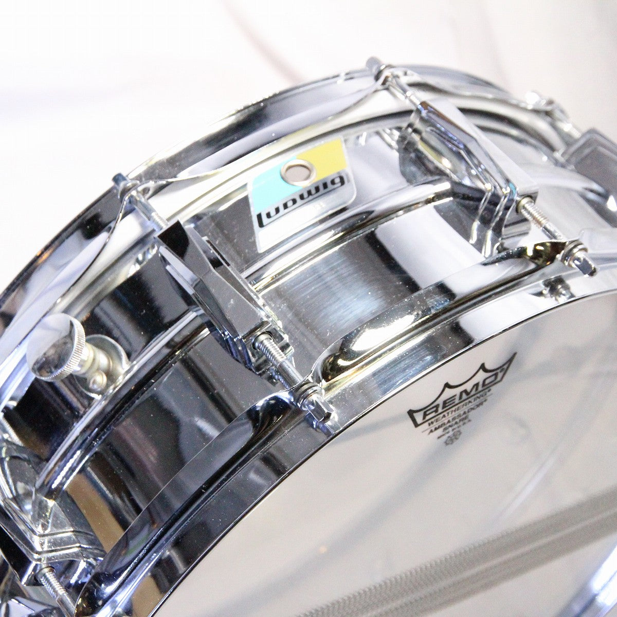 USED LUDWIG / 1970s No.410 L-410 Super Sensitive 14x5 Super Sensitive Snare Drum [08]
