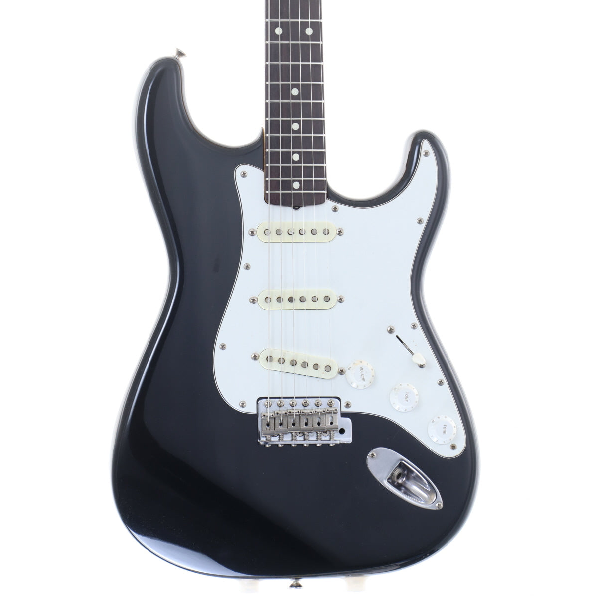 USED Fender Japan / 1982 ST62-65 Red Bobbin Pickups Black [11]