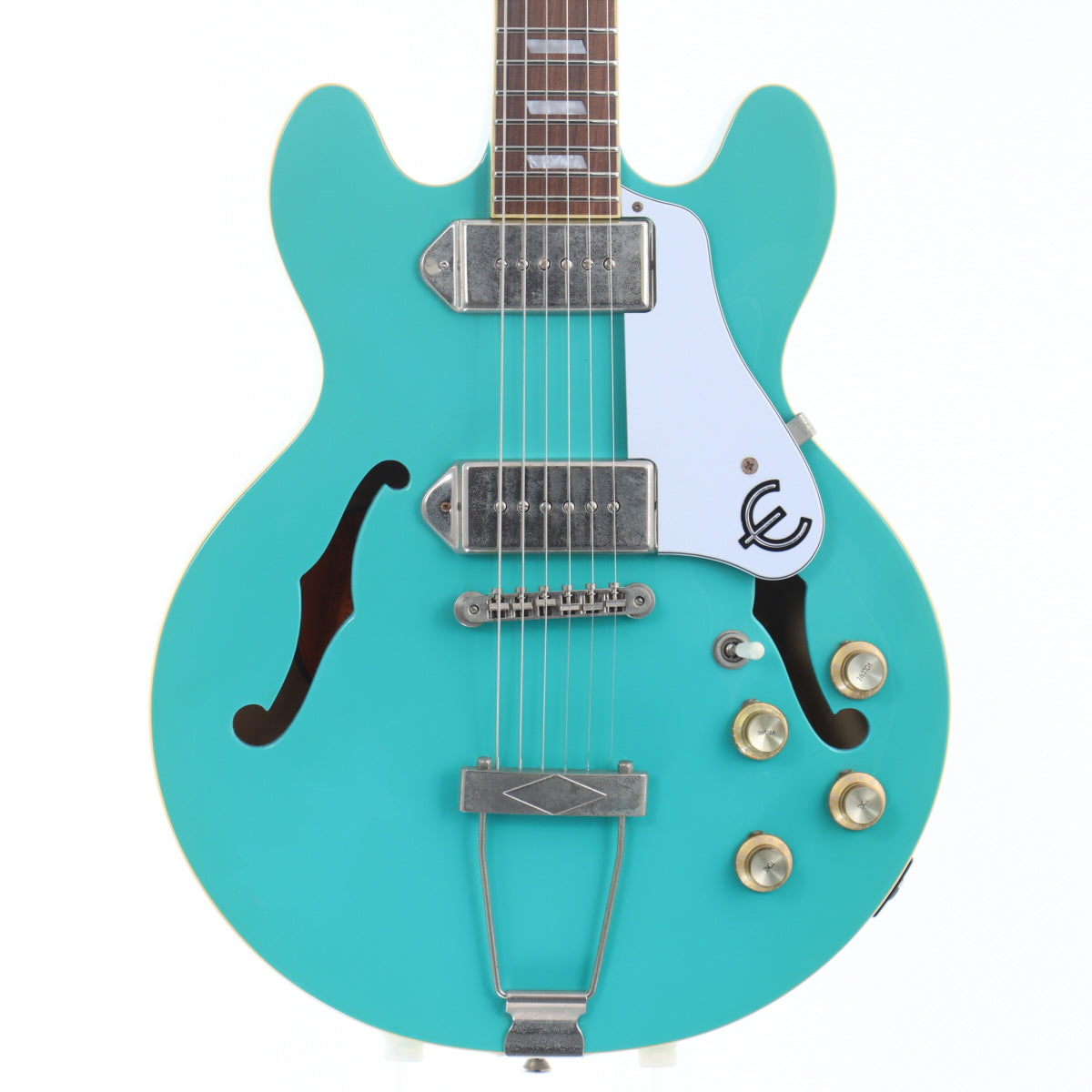 [SN 18061501559] USED Epiphone / Casino Coupe Turquoise [11]