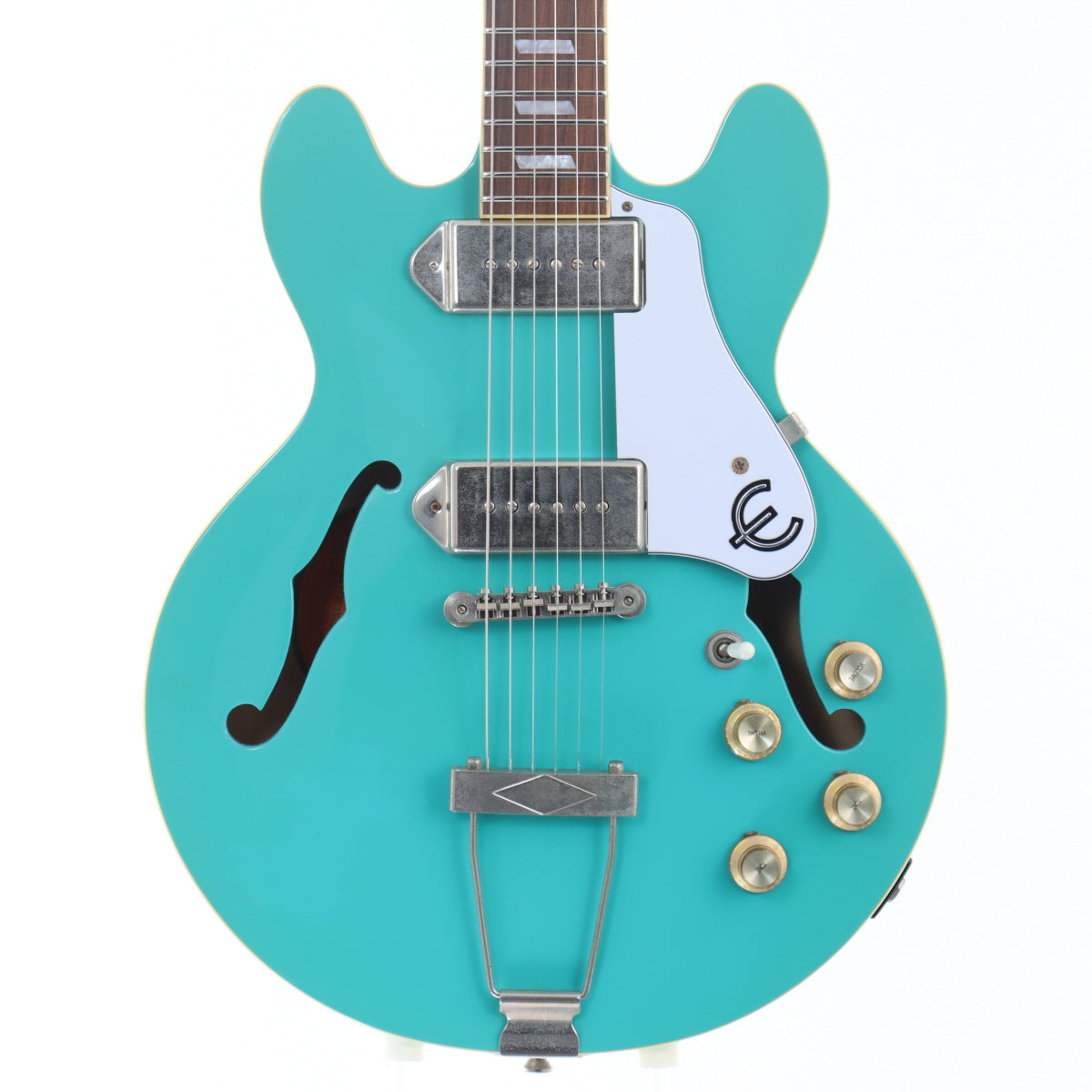 [SN 18061501559] USED Epiphone / Casino Coupe Turquoise [11]