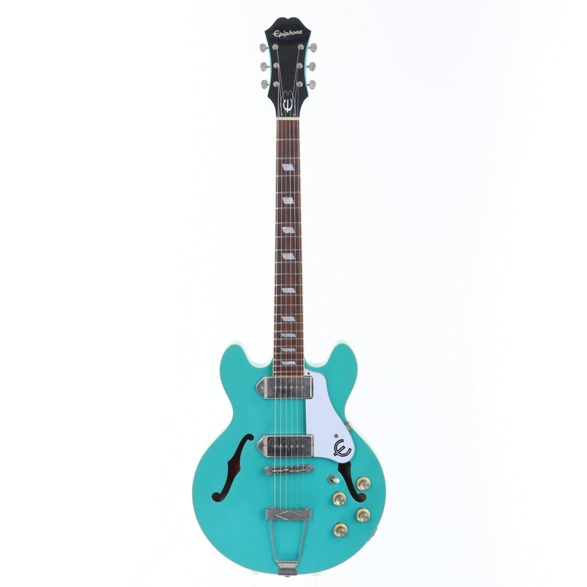[SN 18061501559] USED Epiphone / Casino Coupe Turquoise [11]