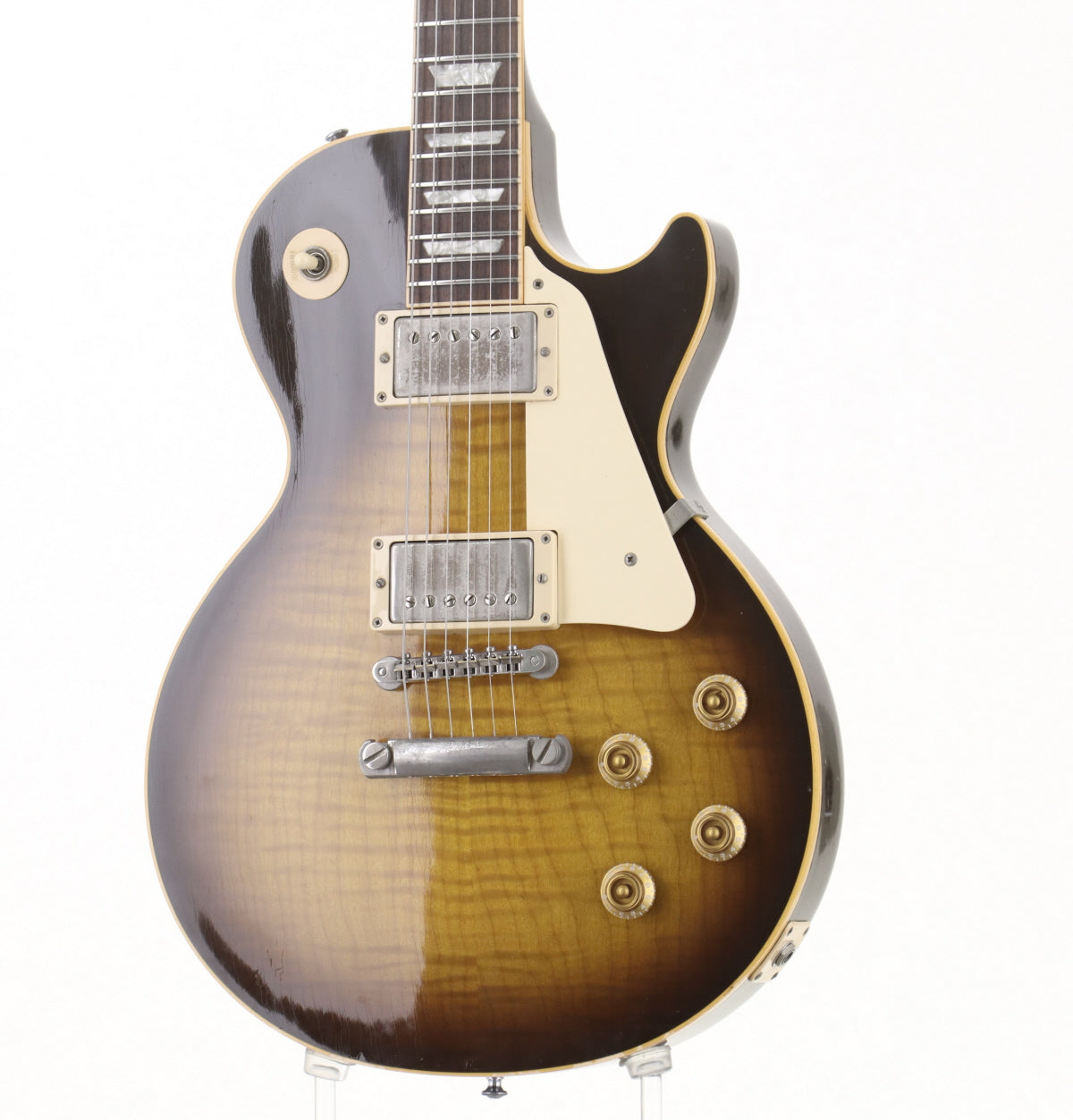 [SN CS 9610] USED Gibson Custom Shop / Les Paul Standard Chambered Tobacco Sunburst -1999- [04]