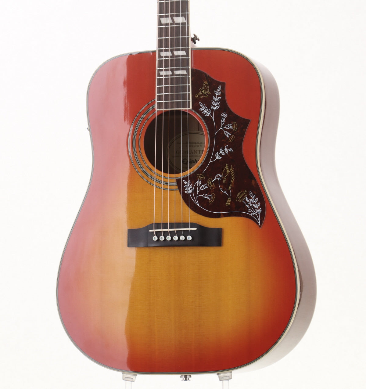 [SN 17102309177] USED Epiphone / Hummingbird PRO Faded Cherry Sunburst 2017 [09]