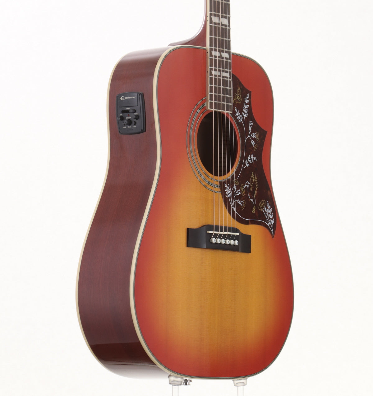 [SN 17102309177] USED Epiphone / Hummingbird PRO Faded Cherry Sunburst 2017 [09]