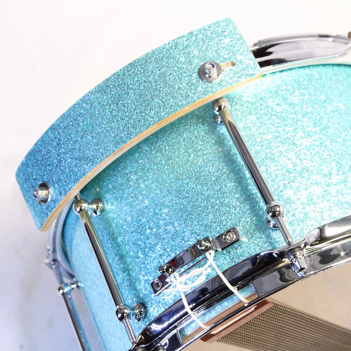 USED riddim / Maple 10ply 12×6.5 #03 turquoise sparkle riddim maple snare drum [08]