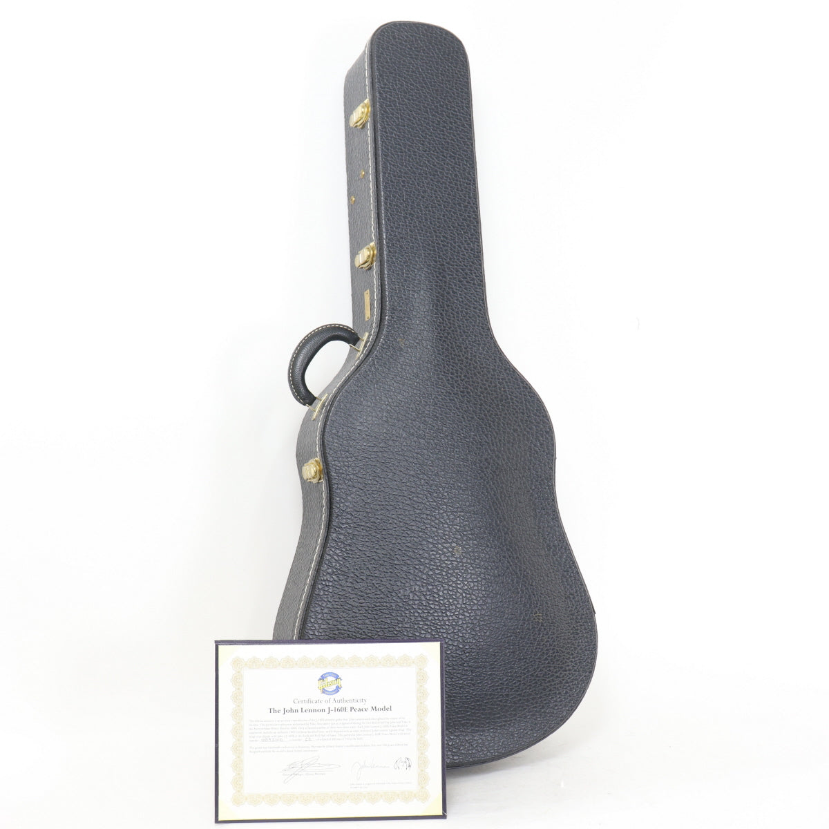 [SN 02152010 22/750] USED GIBSON / John Lennon J-160E Peace Model 2002 [12]