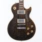 [SN CS10203] USED Gibson Custom / Custom Collection Class 5 Quilt Top Les Paul Transparent Black [11]