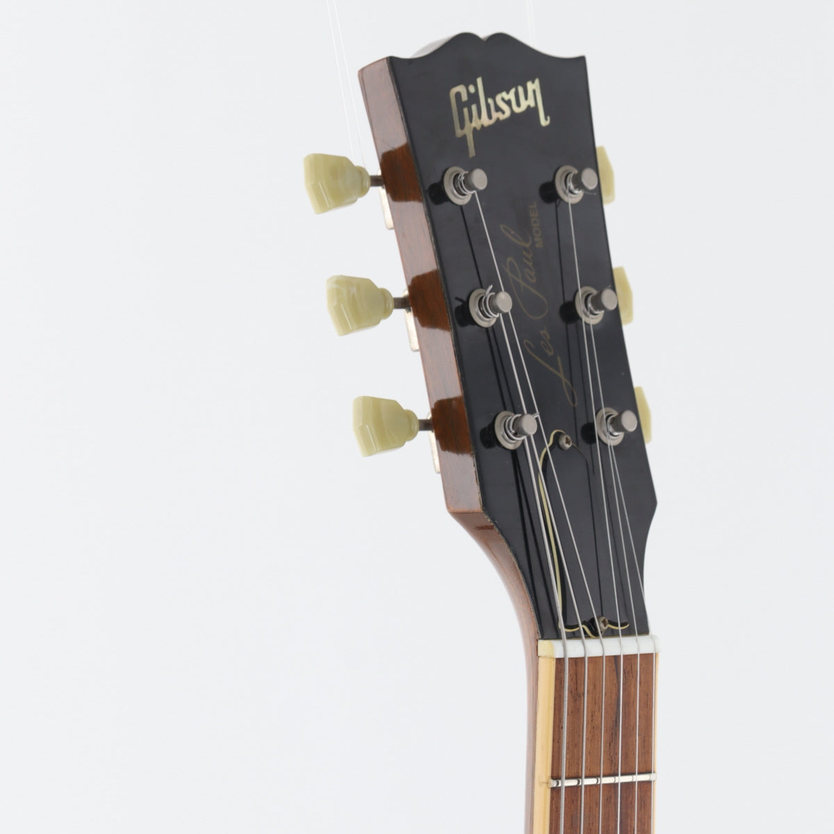 [SN CS10203] USED Gibson Custom / Custom Collection Class 5 Quilt Top Les Paul Transparent Black [11]