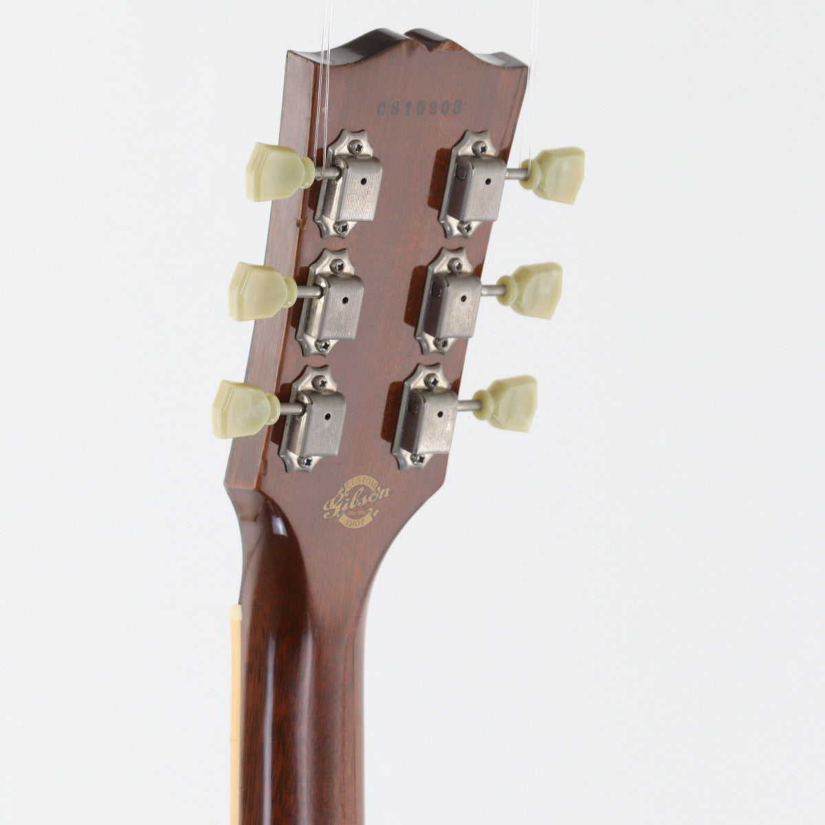 [SN CS10203] USED Gibson Custom / Custom Collection Class 5 Quilt Top Les Paul Transparent Black [11]